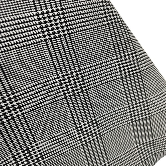 J. CREW PLAZA FIT & FLARE FLOUNCED GLEN PLAID CHECK PREPPY MINI SKIRT - Picture 6 of 10